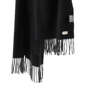 100% Silk Scarf <br>Black