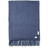 100% Silk Stole, Blue