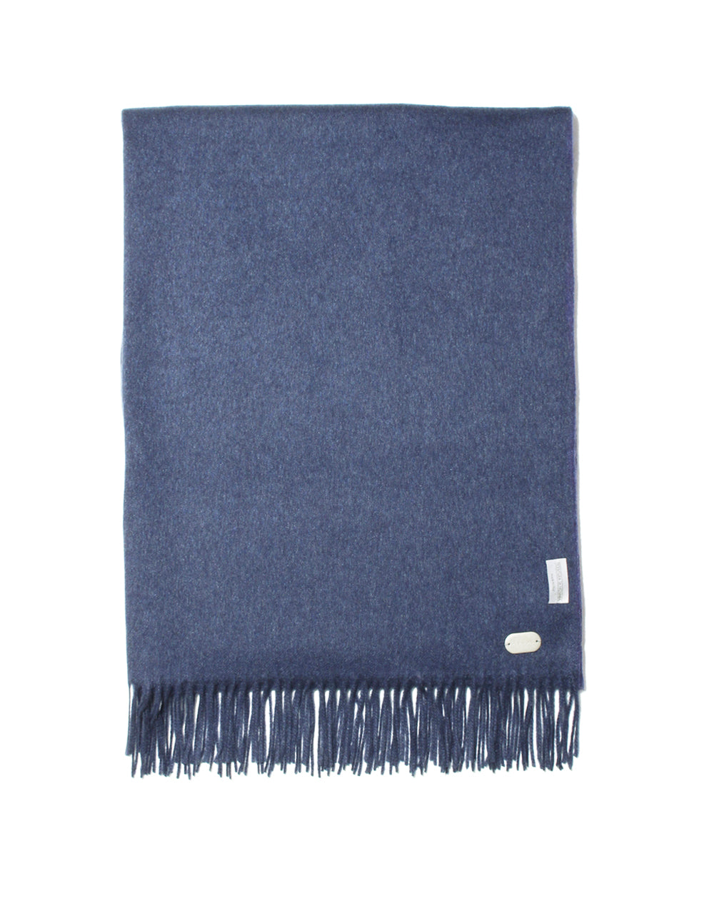 100% Silk Stole, Blue