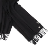 100% Silk Scarf <br>Black