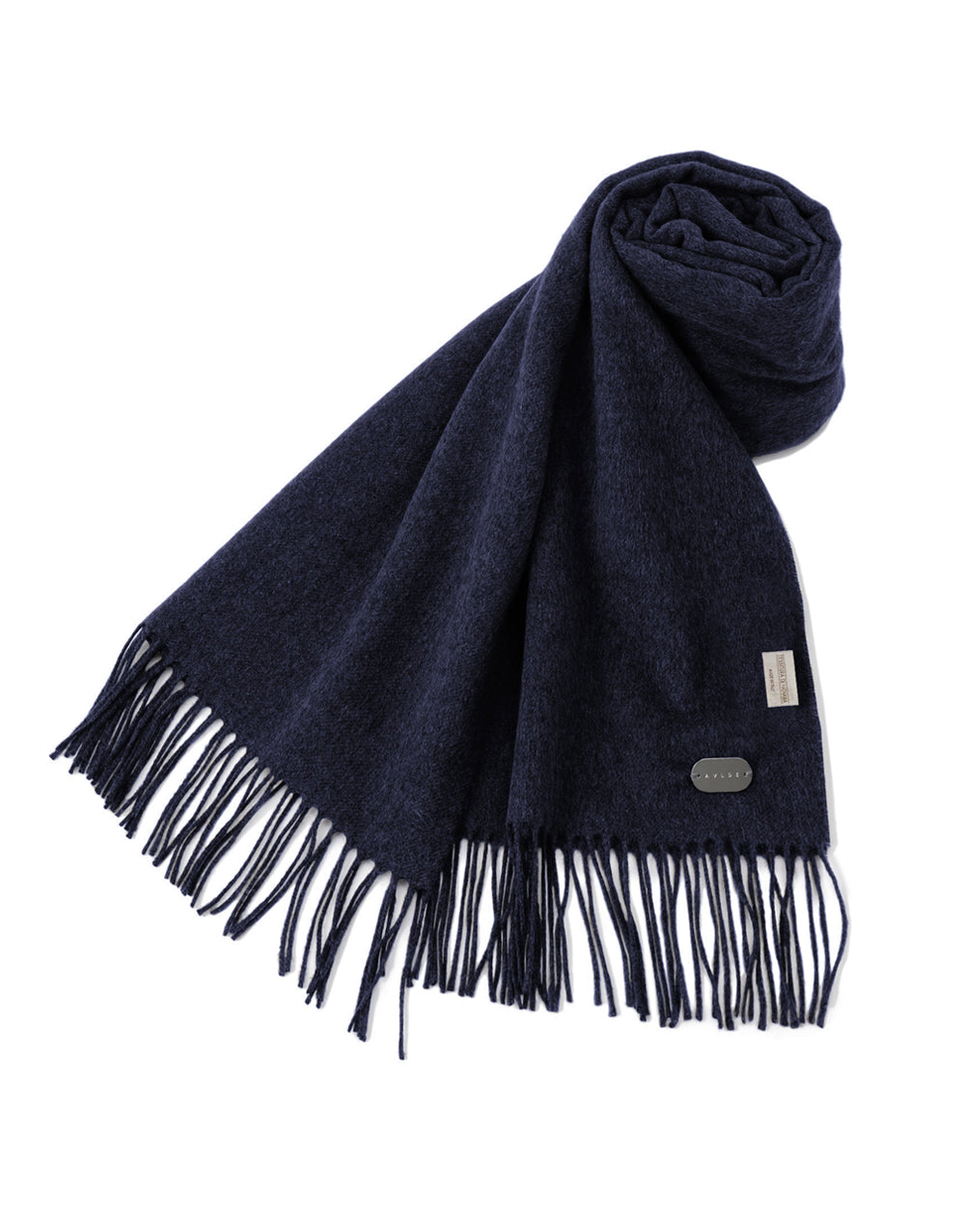 100% Silk Scarf <br>Navy