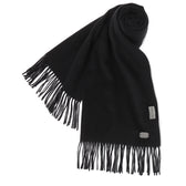 100% Silk Scarf <br>Black