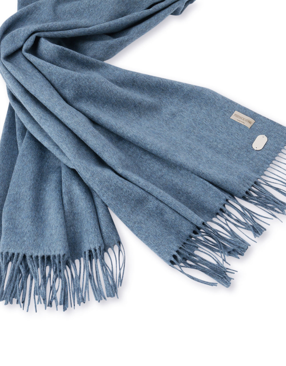 100% Silk Stole, Light Blue