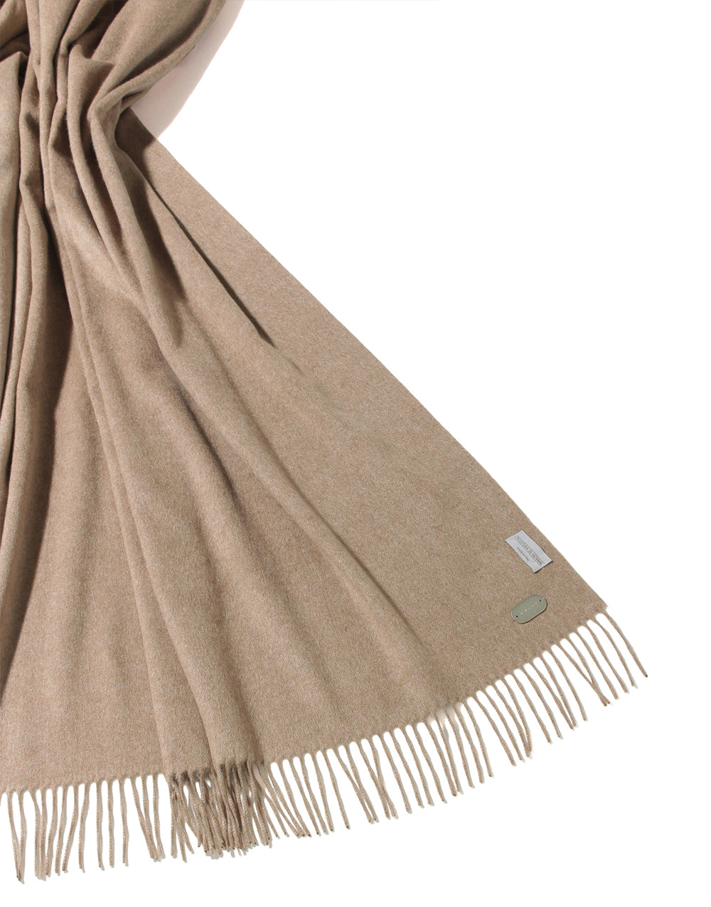 シルク100%ストール キャメル – AVLDE