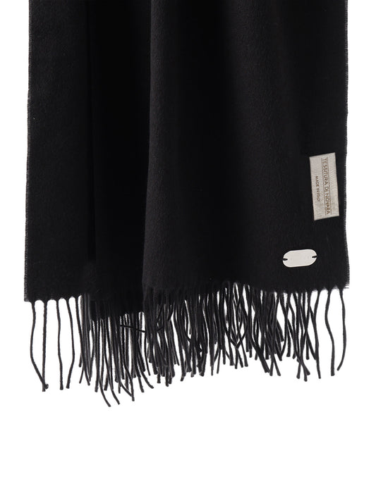 Pre-order sales: <br>100% Silk Stole_Black<br>to be shipped from early November