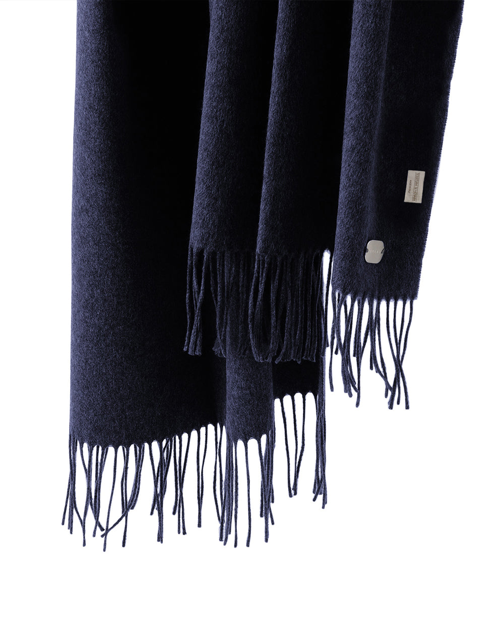 100% Silk Scarf <br>Navy