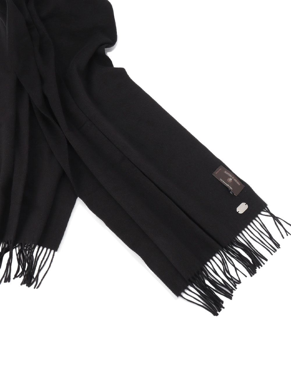 Custom Script Message 100% Silk Solid Black Scarf (Made to Order) –  Inspired With Love